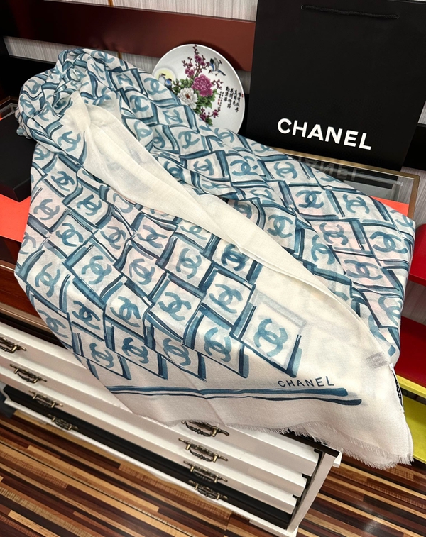 ブランドマフラー素材ディテール